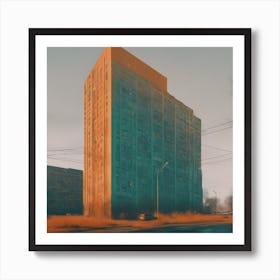 Cityscape Stock Videos & Royalty-Free Footage Art Print