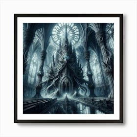 Dark Cathedral Art Print