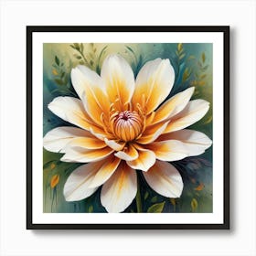 Dahlia 30 Art Print