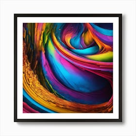 Abstract Painting 3 Art Print