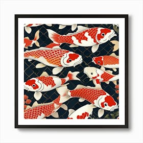 Koi Fish 17 Art Print