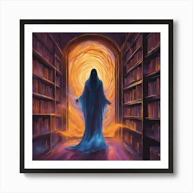 Halloween Ghost Art Print