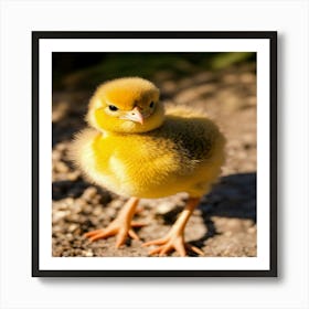 Little Chick Art Print