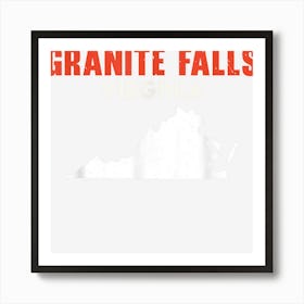 Granite Falls Washington Usa State America Travel Washington Art Print