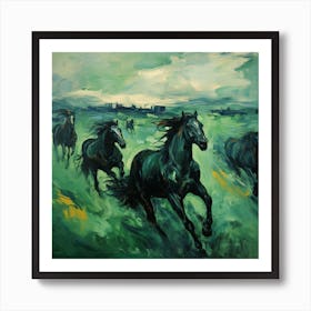 Horse Galloping 4 Art Print