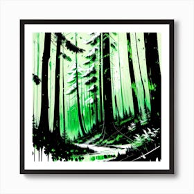 Forest 65 Art Print