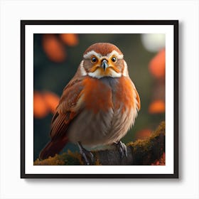 Owl Art Print