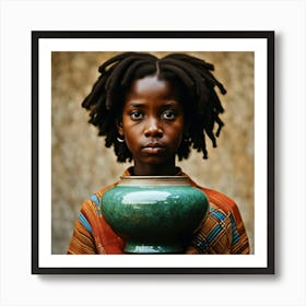 I Love Africa Art Print