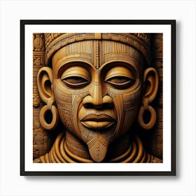 African King Art Print