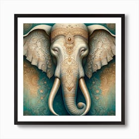 Elephant Art Print