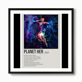 Planet Her - Doja Cat, 2021 Art Print