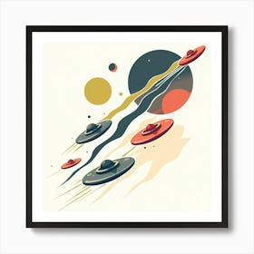 Spaceships Art Print