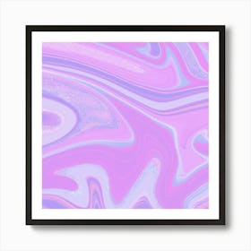 Purple Marble Wallpaper Art Print