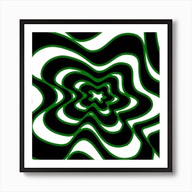 Psychedelic Swirls Art Print