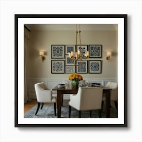 Formal Dining Room 1 Art Print