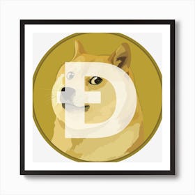 Dogecoin Cryptocurrency Dash Digital Currency Doge 275745e6eacc Poster