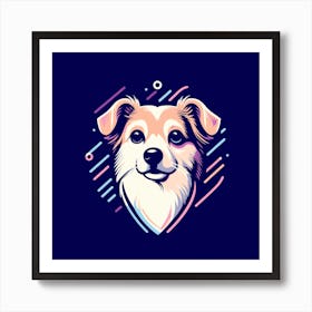 Dog Portrait Art Print