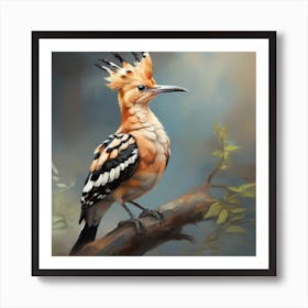 Hoopoe Art Print