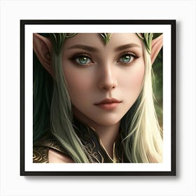 Elven grace Art Print