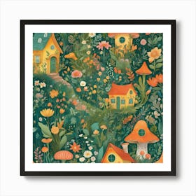 Fairy Garden 6 Art Print