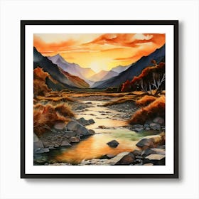 River Odyssey Art Print