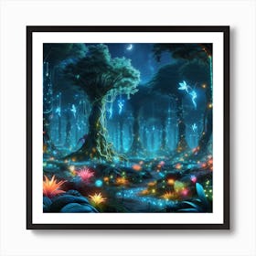 Fairy Forest 2 Art Print