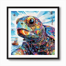 Sea Turtle Art Print