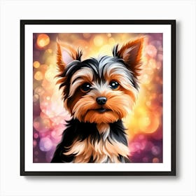 Yorkshire Terrier 2 Art Print