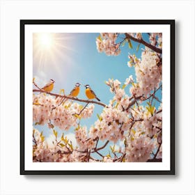 Cherry Blossoms 11 Art Print