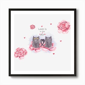 Love Is In The Air Art Print