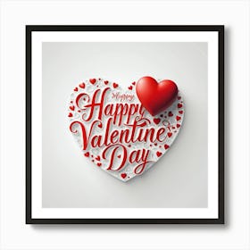 Happy Valentine Day 1 Art Print