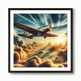 Airplane In The Sky 2 Poster