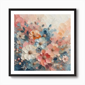 Abstract “Flower” 6 Art Print