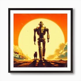 Iron Giant Art Print