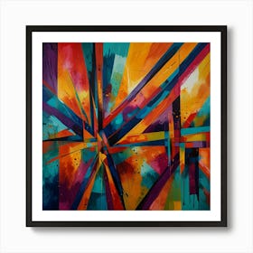 Abstract Painting 342 Art Print