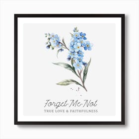 Forget Me Not Poster