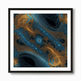 Fractal Patterns art print 0... Art Print