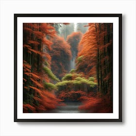 Autumn Forest 5 Art Print