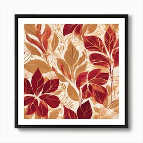 Autumn Leaves 6 Art Print