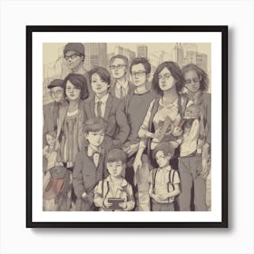 Family Portrait Art Print