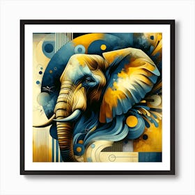 Elephant 02 Art Print