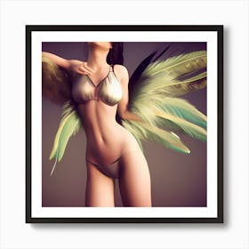 Angel Wings99 Art Print