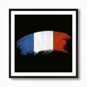 Flag France Flags French Country Art Print