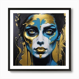 Goldbeauty Art Print