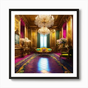 Room In A Palace Art Print