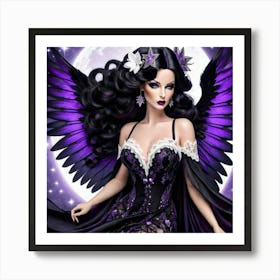 Gothic Fairy Art Print