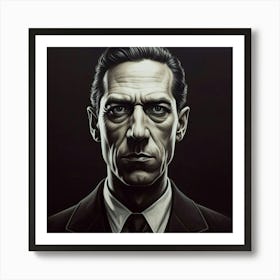 H P Lovecraft Art Print