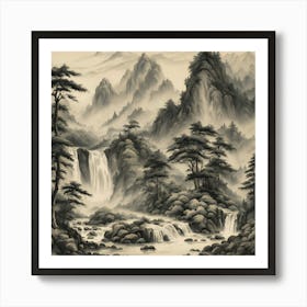 Chinese Art 345 Art Print