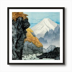 Mt Fuji 4 Art Print