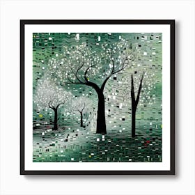 Tree In The Forest Art Print